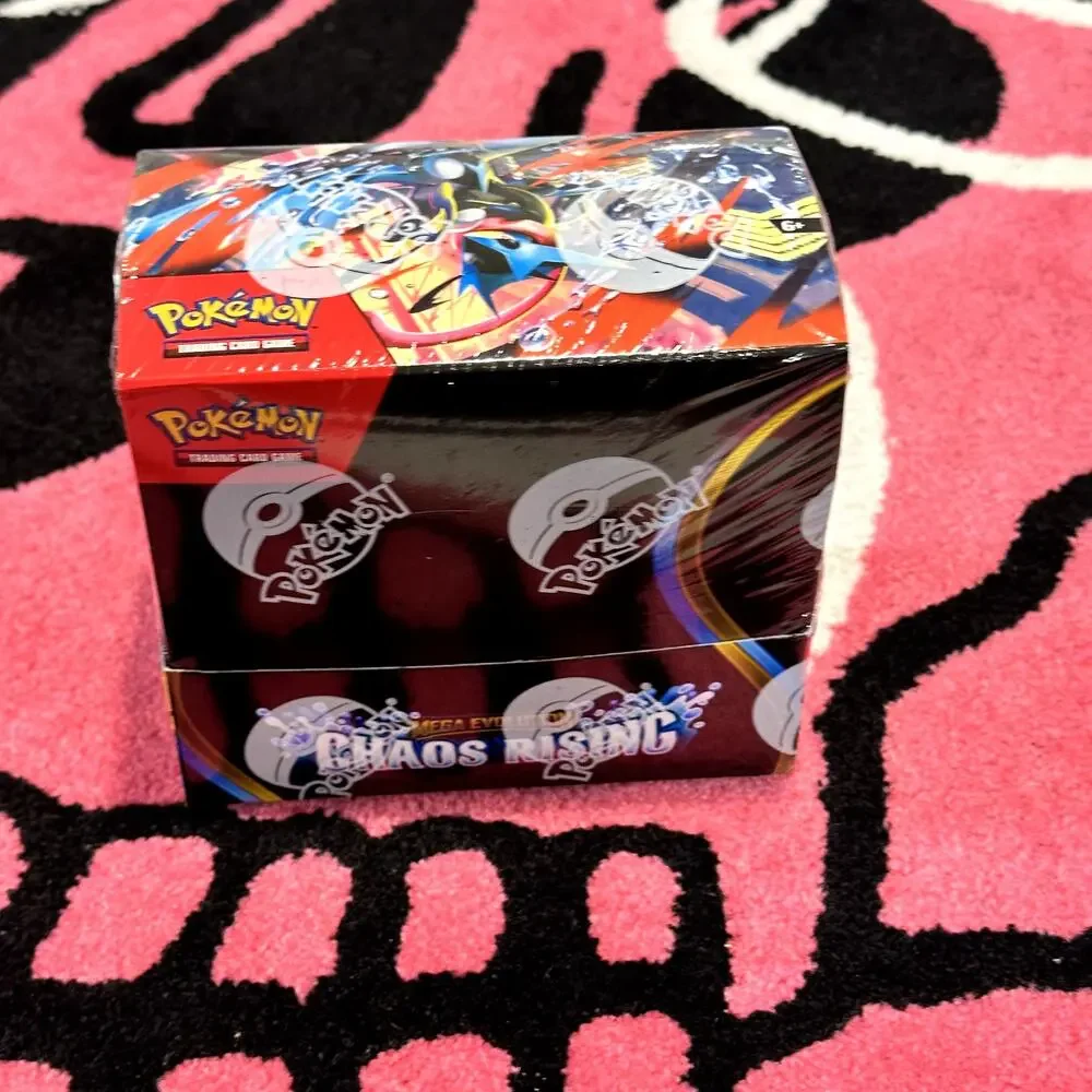 Pokémon Mega Evolution: Chaos Rising Booster Box – Sealed – As Pictured